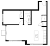 1 Bed 1 Bath A4